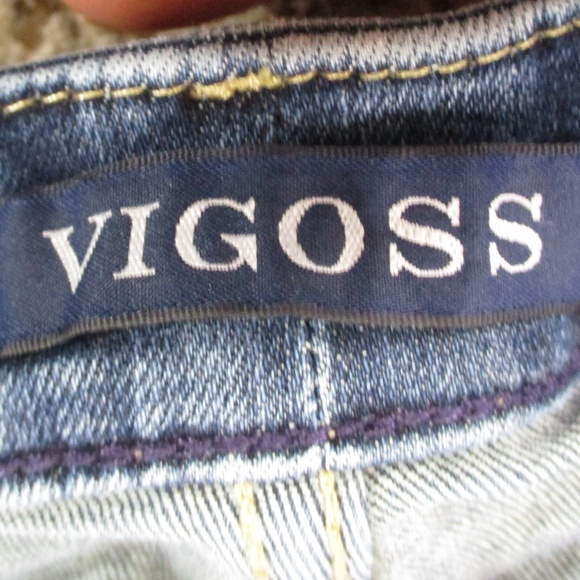 Vigoss Jeans Women's 24 Dark Wash Thompson Tomboy Classic Fit Stretch Denim - Picture 5 of 8
